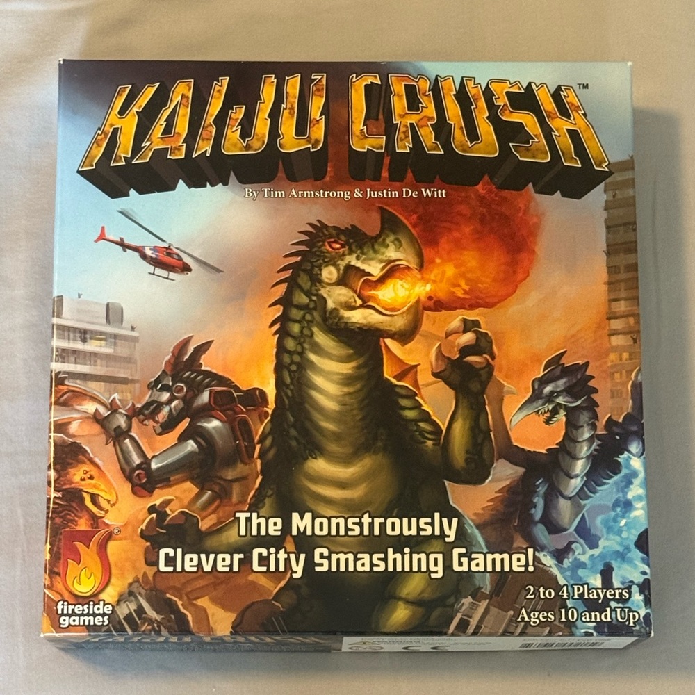 Kaiju Crush Board Game - Multicolor by